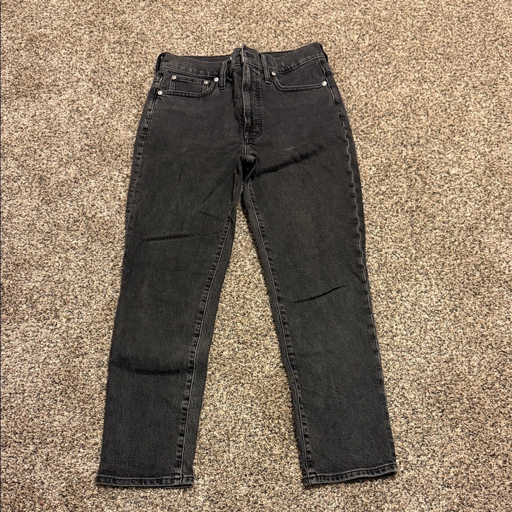 Madewell Black Perfect Vintage Jeans